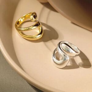 #26 NEW 925 Sterling Silver Minimalist Design Adjustable Ring